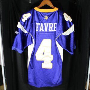Reebok NFL Minnesota Vikings #4 Brett Favre Jersey - Size L (48)